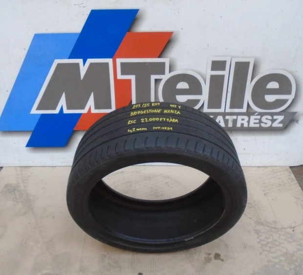 [HASZNLT] 1 DB NYRI GUMI - 275 / 35 / R21 - 103Y - BRIDGESTONE ALEN